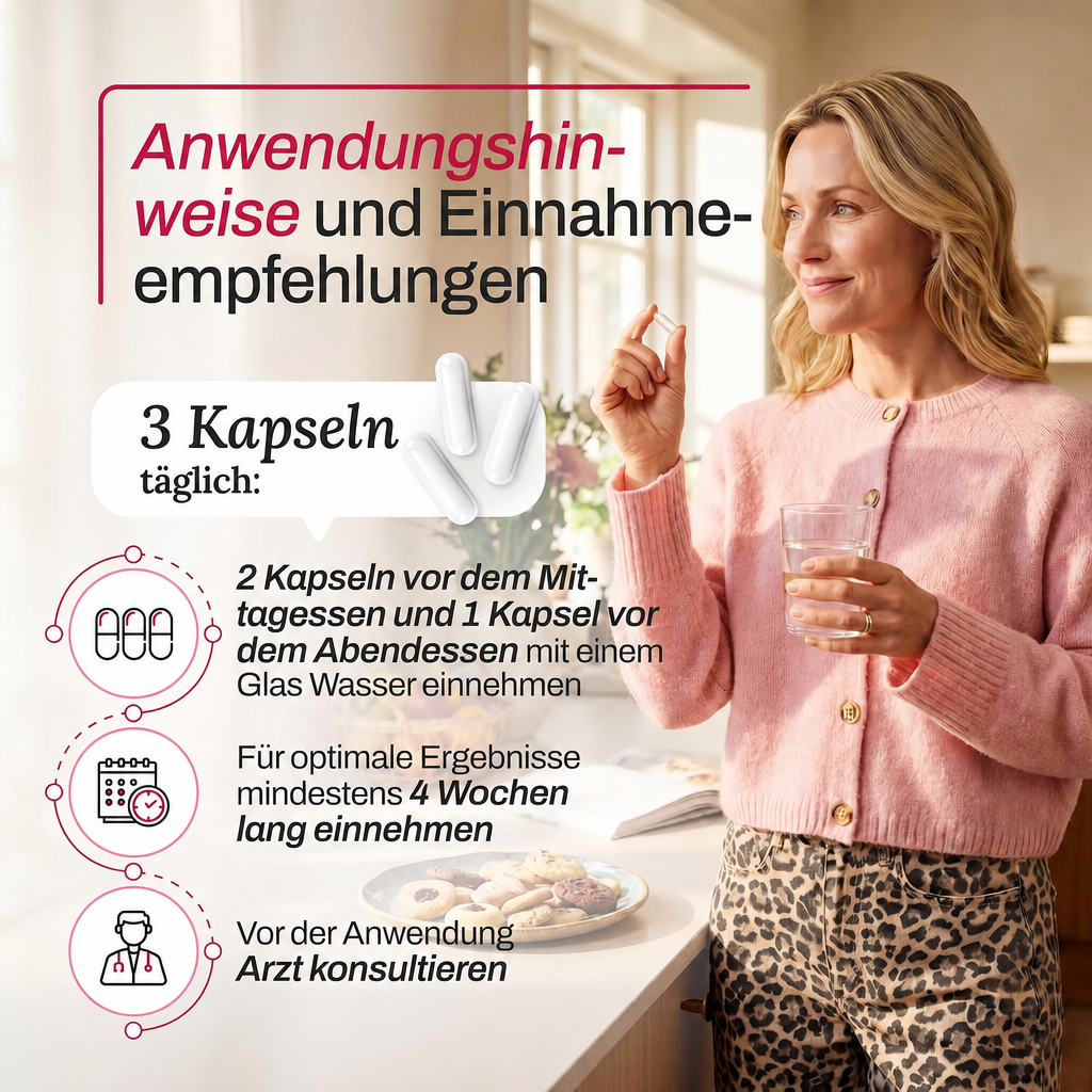 Anwendungsempfehlung von Cystinorm Kapseln